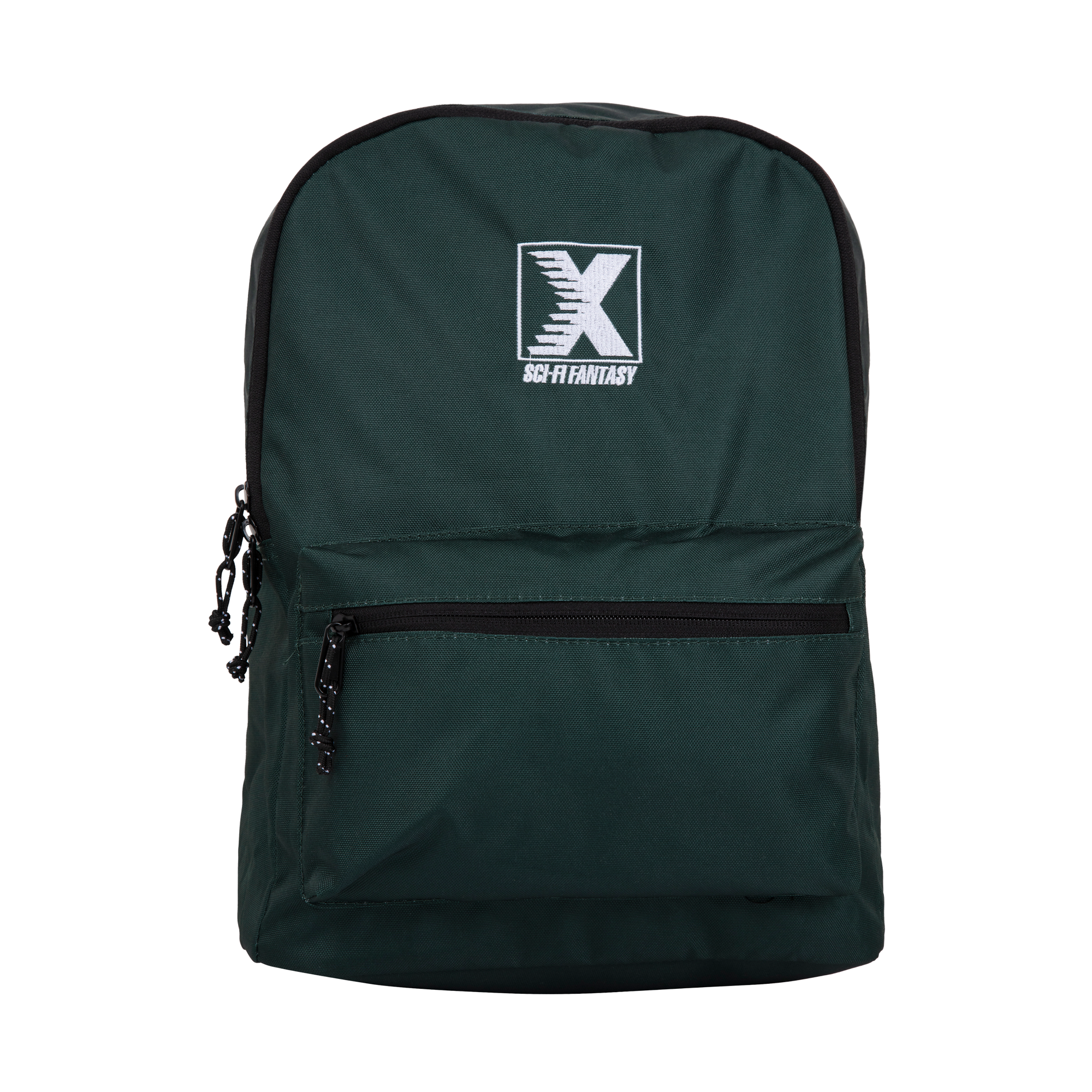 Sci-Fi Fantasy X Logo Backpack Green