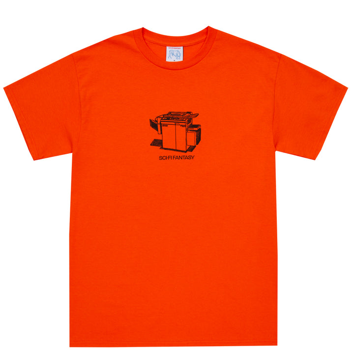 Sci-Fi Fantasy Xerox Tee Orange