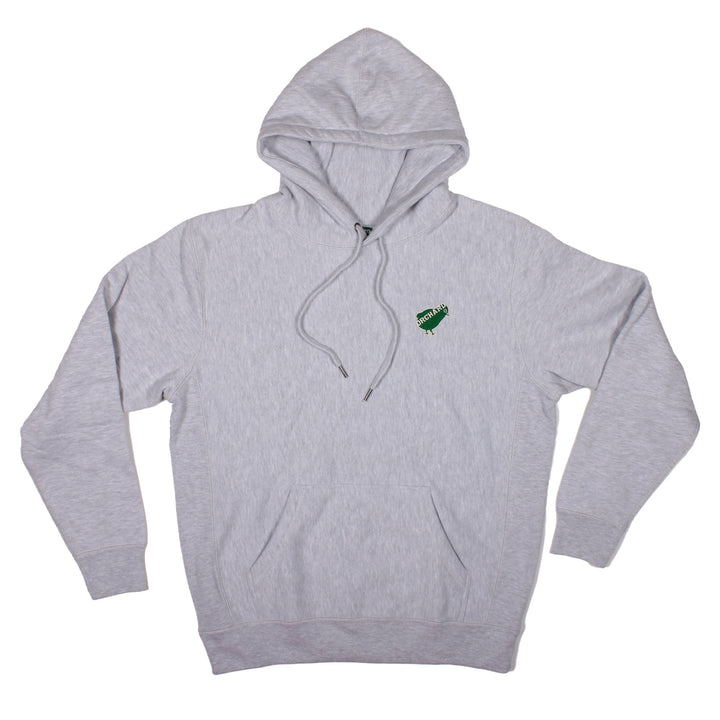 Orchard Emb Bird Premium Hoodie Ash/Green