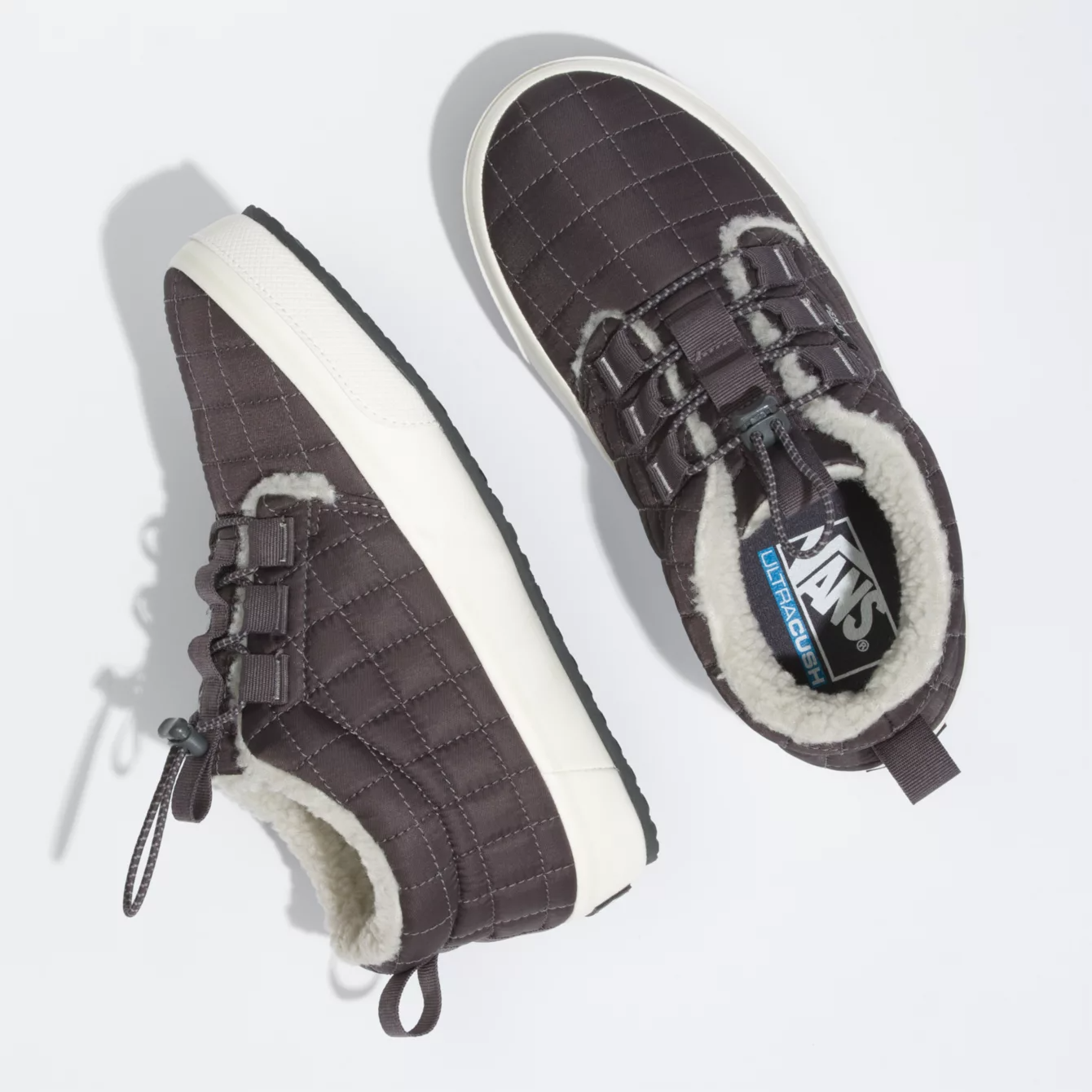 Vans Chukka Slip-Er Asphalt/Sherpa Nylon