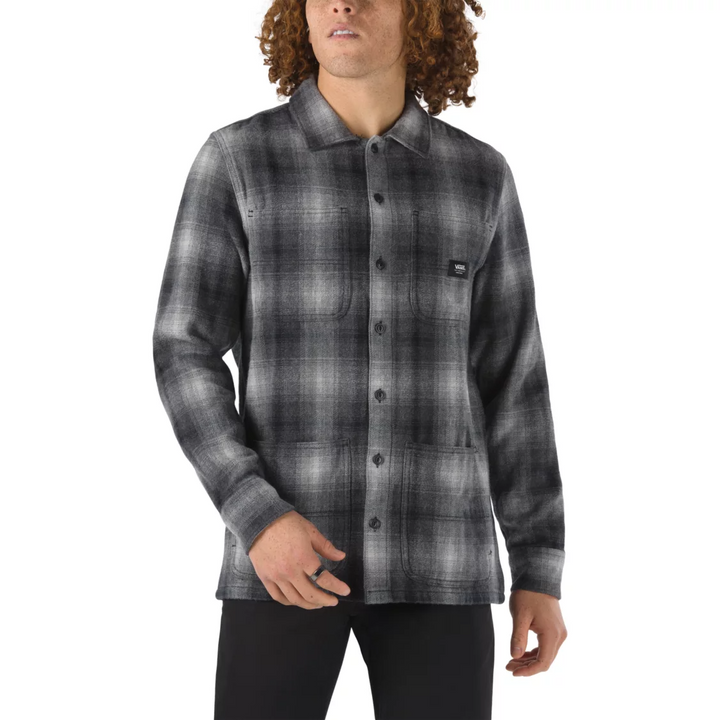 Vans Ridgewood Heavyweight Flannel Shirt Black