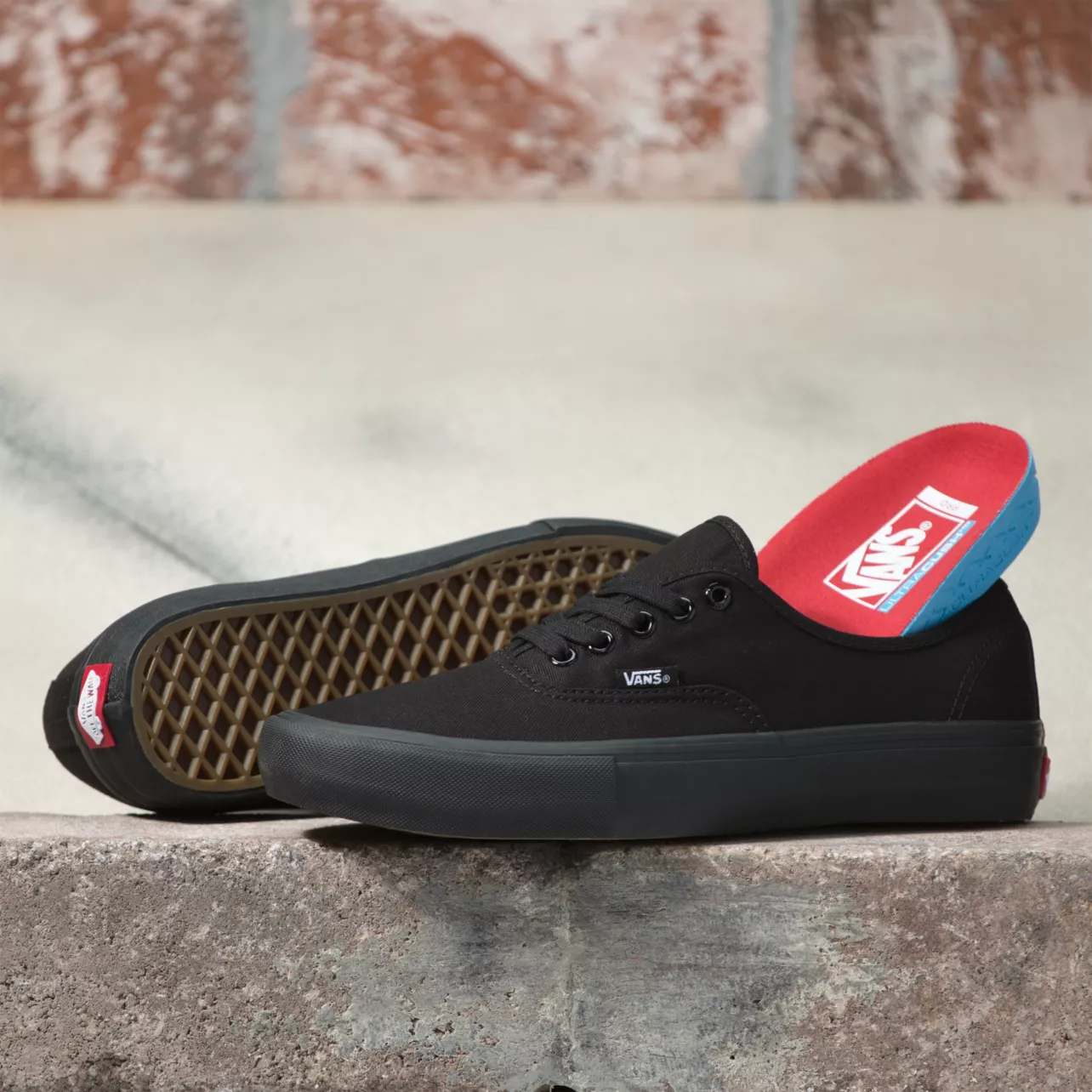 Vans authentic sale pro black