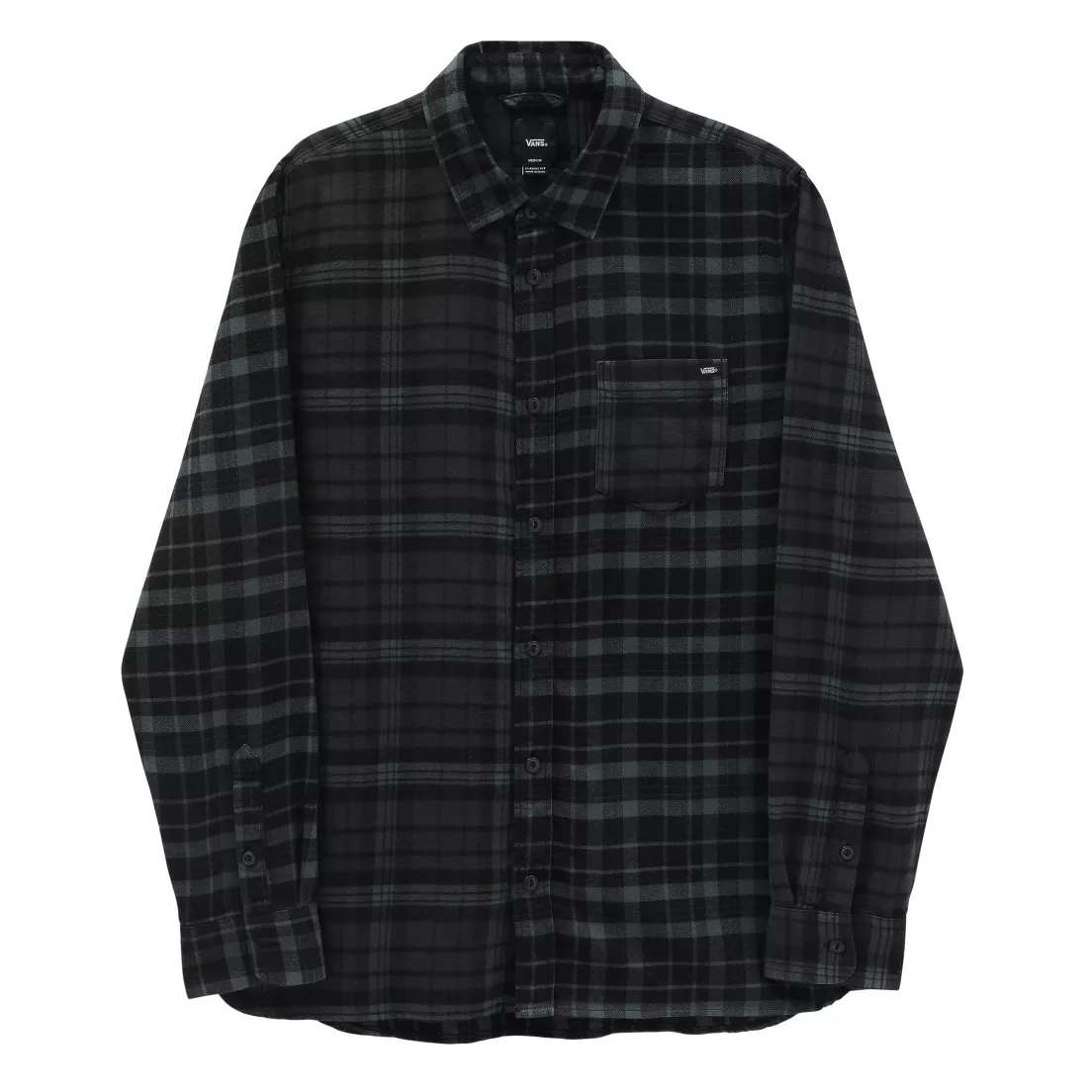 Vans Driftwood Flannel Shirt Sycamore