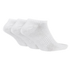 Nike SB Everyday Lightweight No Show Socks (3 Pack) White