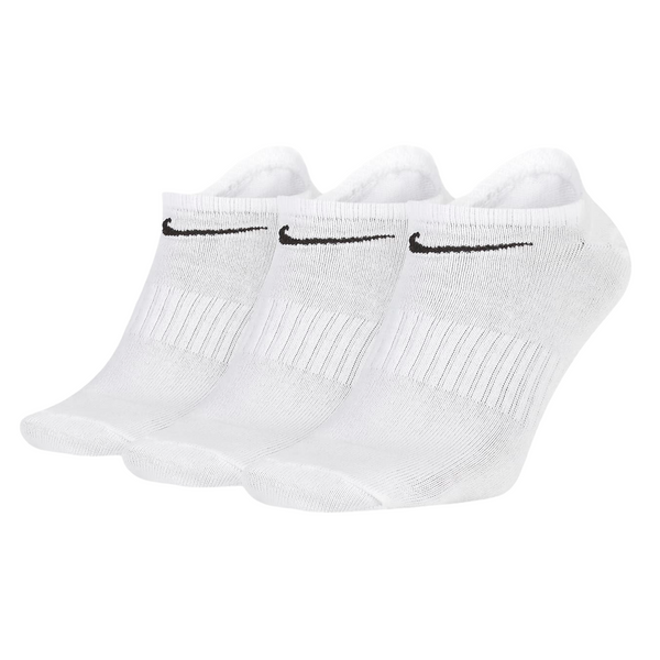 Nike Women's Lightweight No Show - White (Set of 3 pairs)