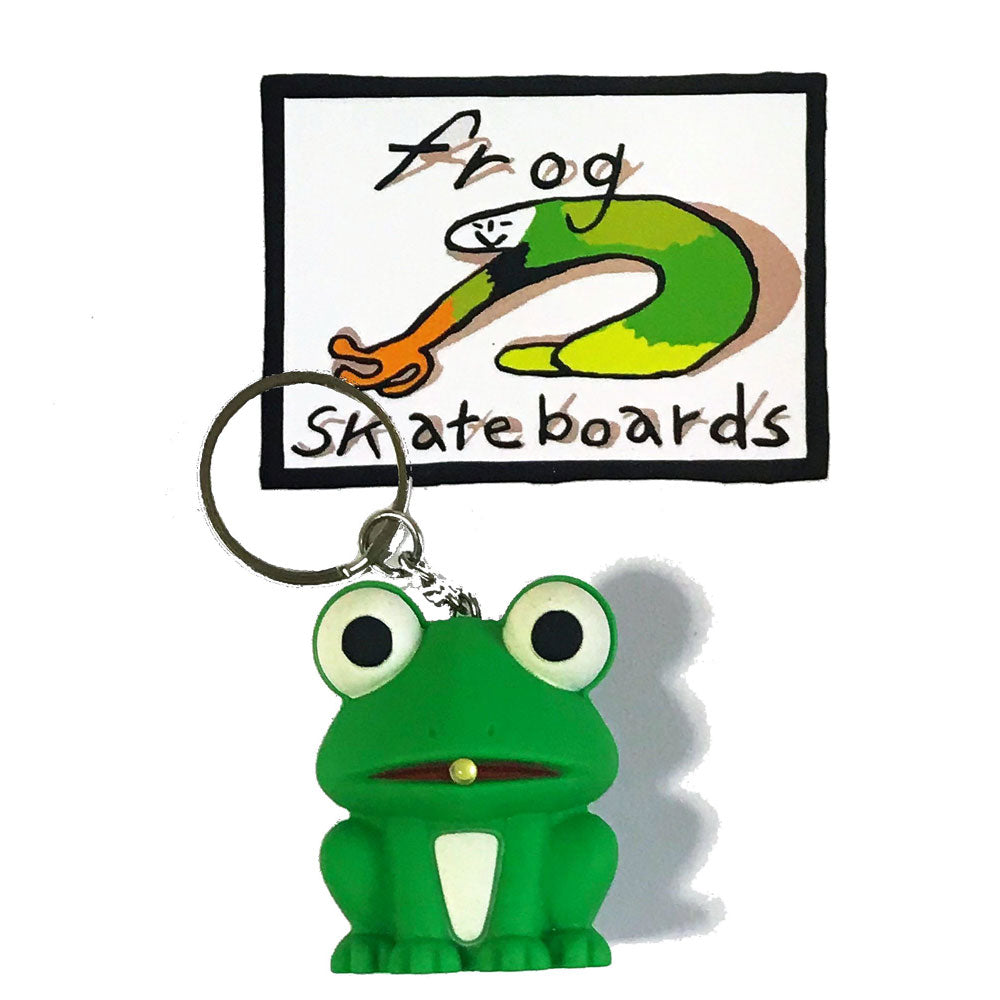 Frog Keychain (Ribbits and Lights up)