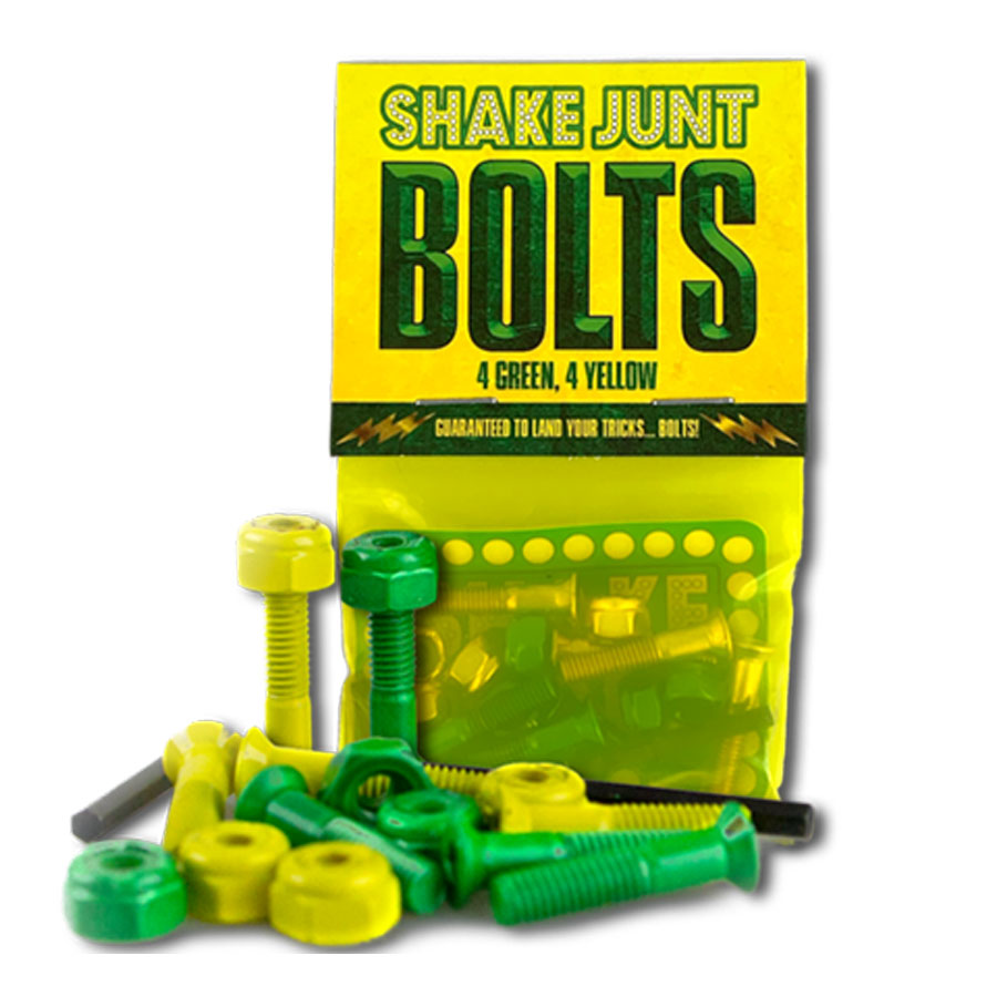 Shake Junt Green/Yellow Hardware 1"