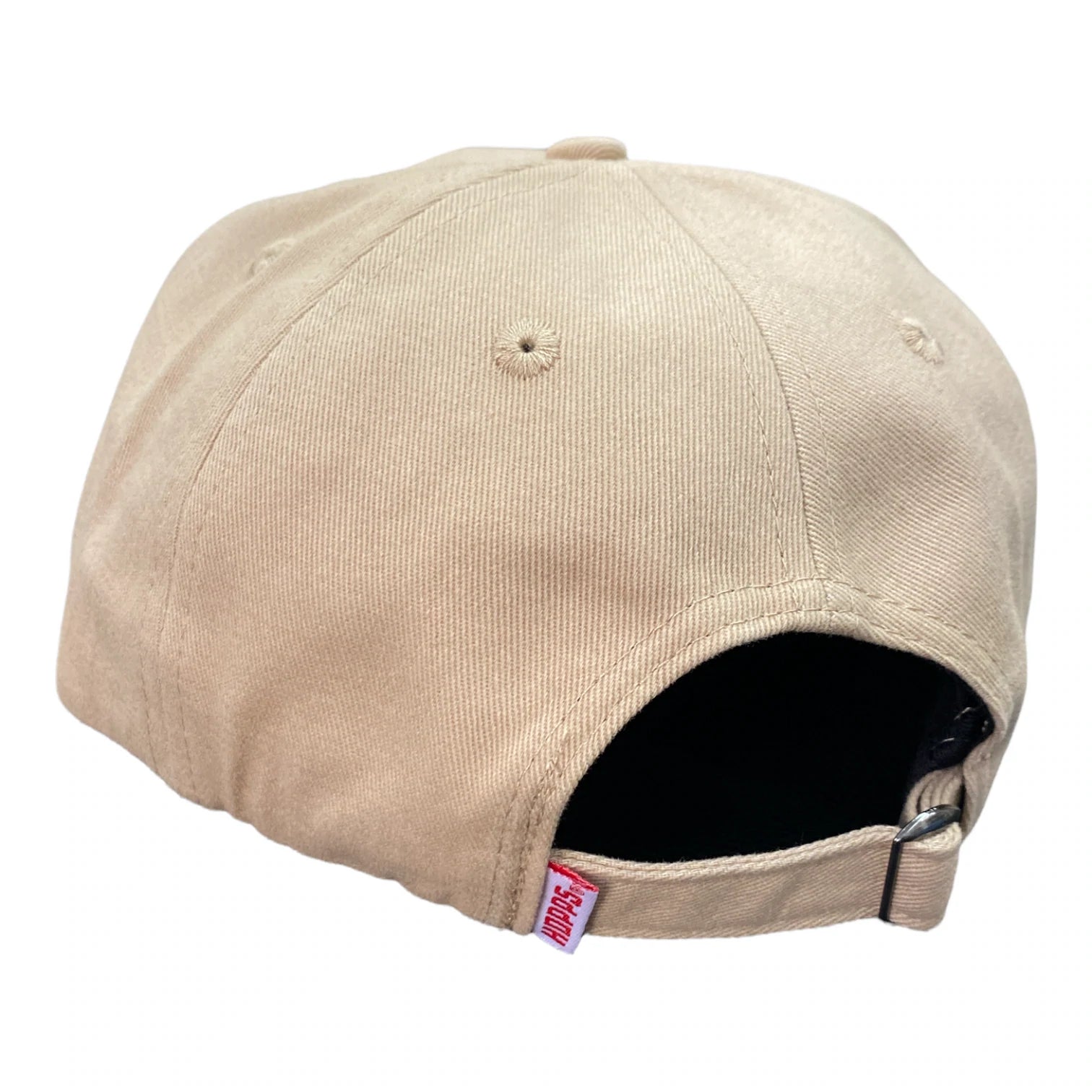 Hopps Big Hopps 6 Panel Strapback Hat Khaki - Orchard Skateshop