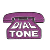 Dial Tone Telephone Enamel Pink Lavender