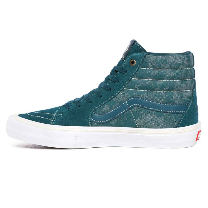 Vans Sk8 Hi Pro (Platoon) Atlantic/White