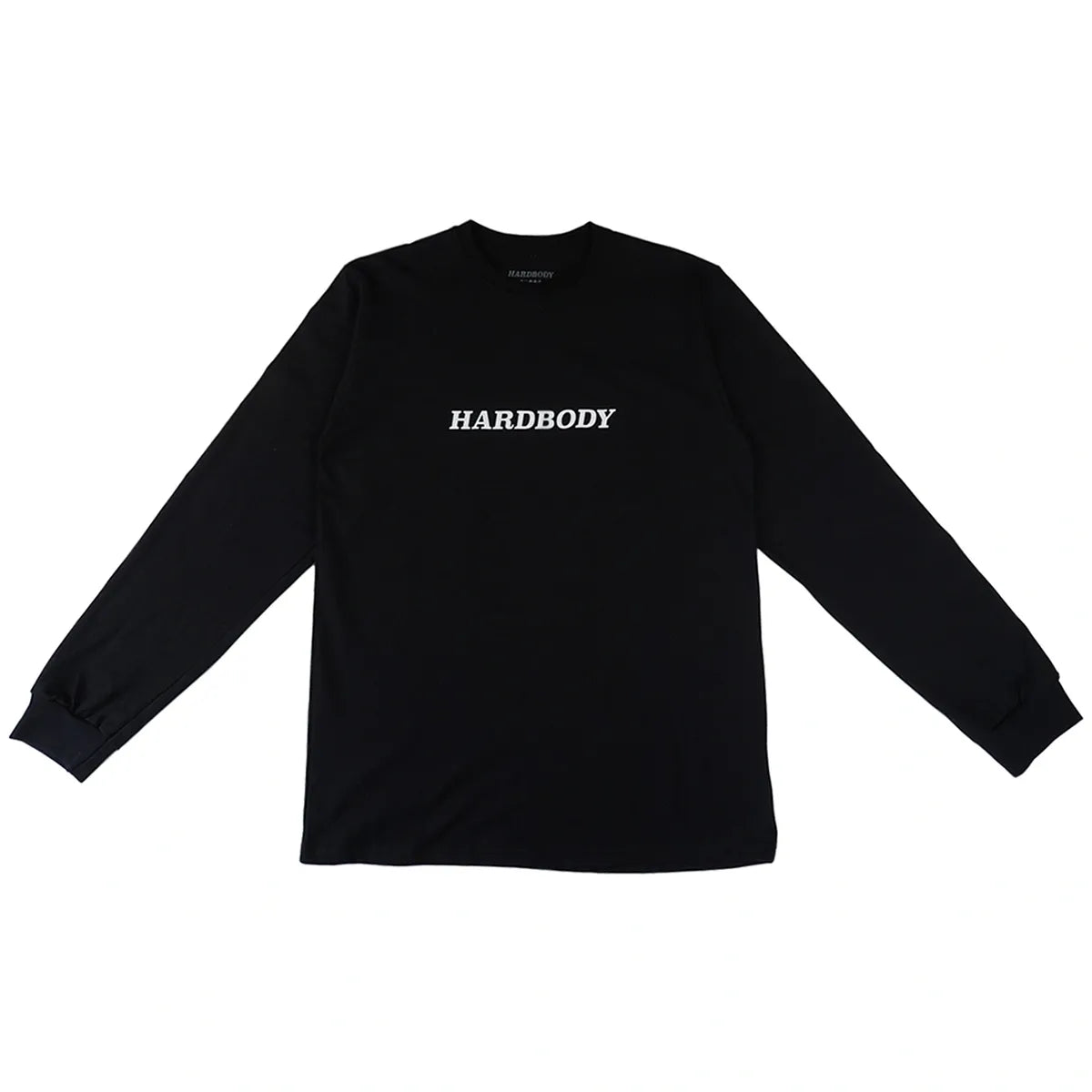 Hardbody L/S Logo Tee Black - Orchard Skateshop