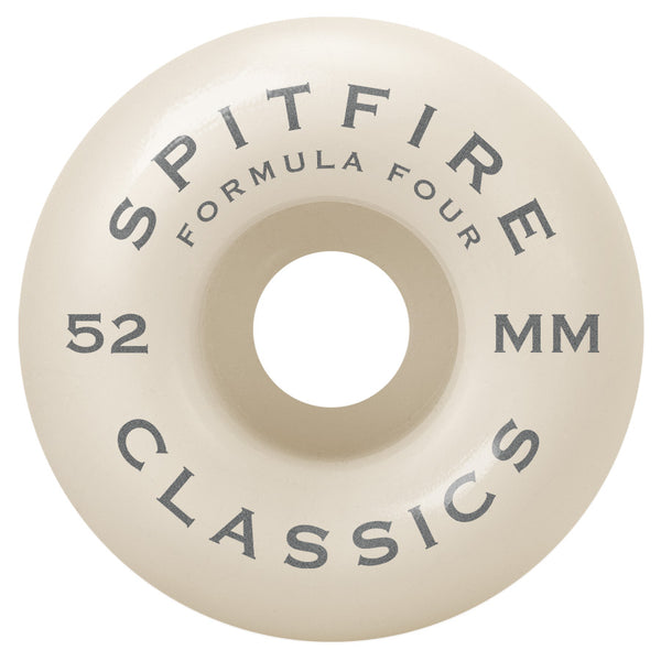 Spitfire Wheels Formula Four F4 Classic 99D 52mm - Orchard Skateshop