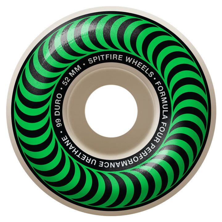 Spitfire Wheels Formula Four F4 Classic 99D 52mm