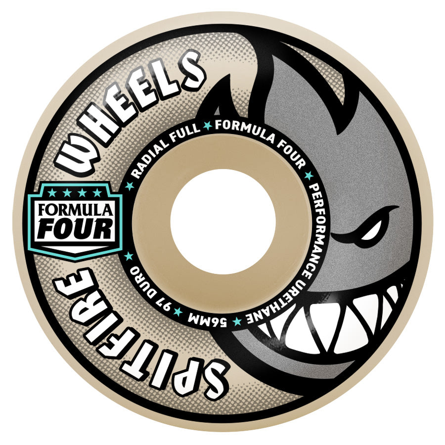 Spitfire Wheels F4 Formula Four Radial Full 97D 58mm