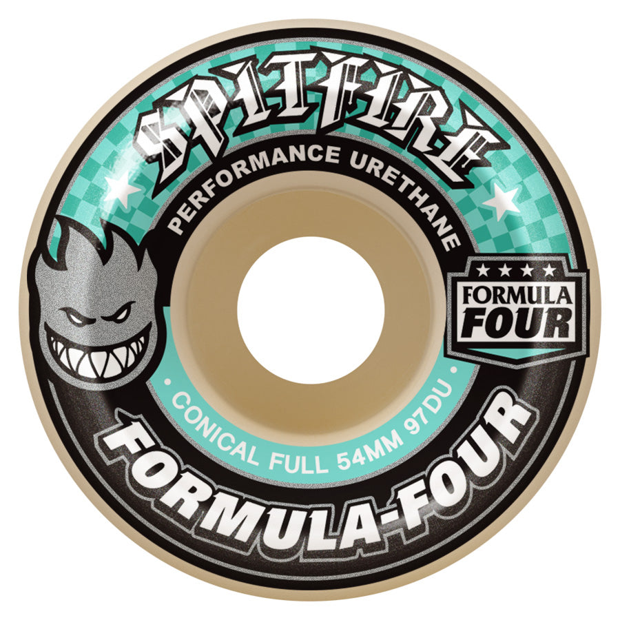 Spitfire Formula Four Wheels Conical Full 97a Natural 56mm