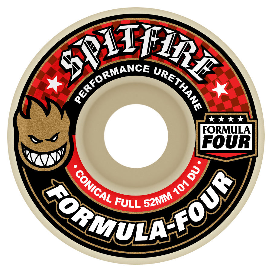 Spitfire Wheels Formula Four F4 Conical Full 101D 56mm