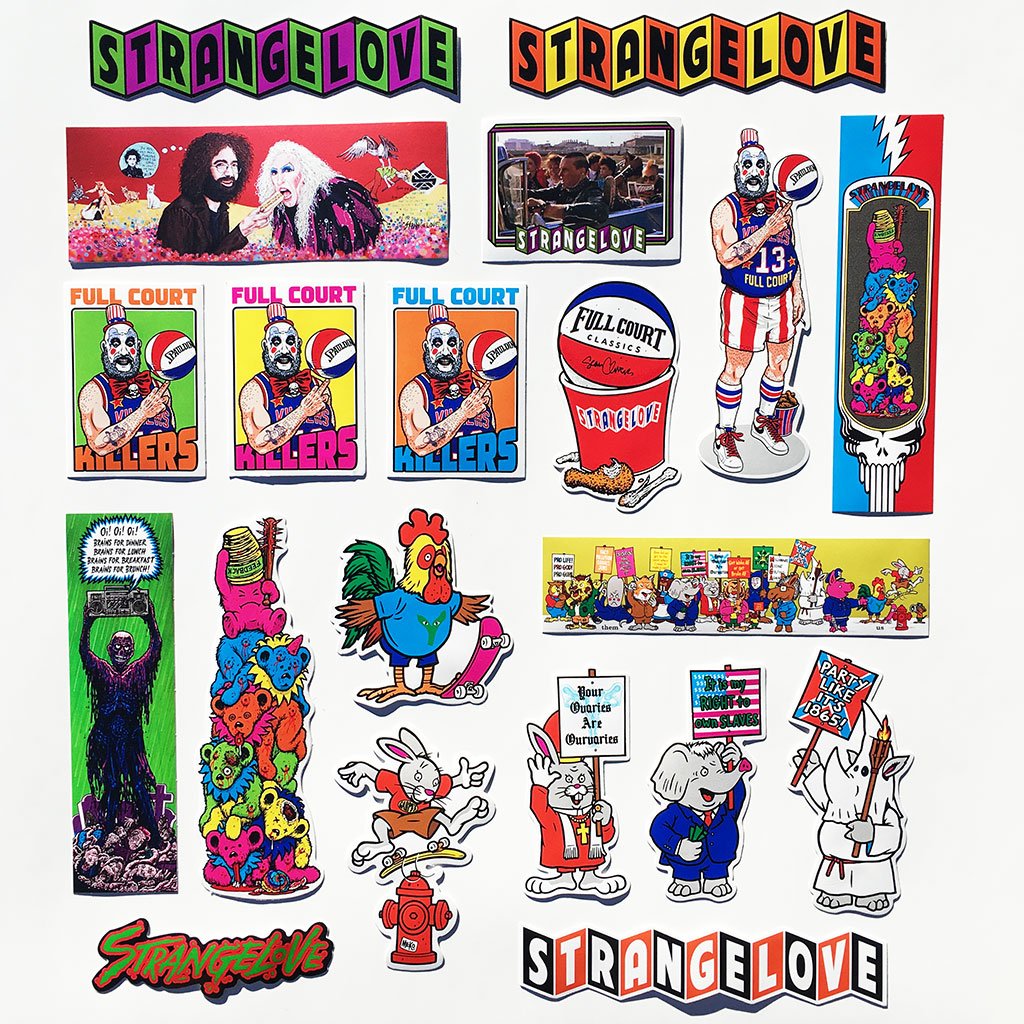 Strangelove Sticker Pack #4