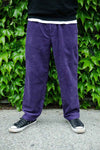 Theories Stamp Lounge Cords Eggplant