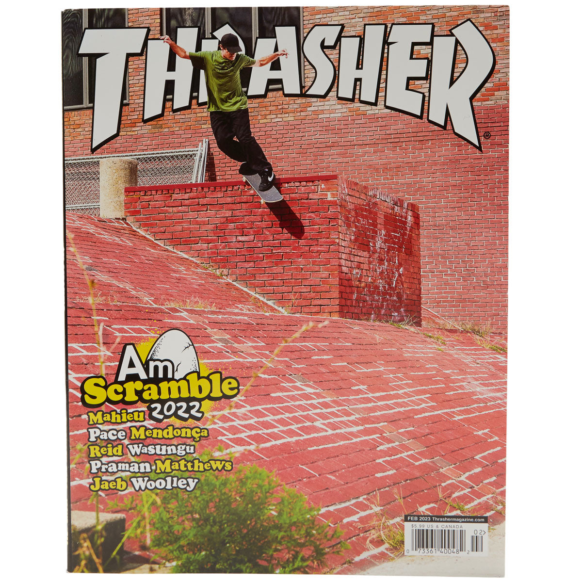 Thrasher Magazine February 2023 - Am Scramble