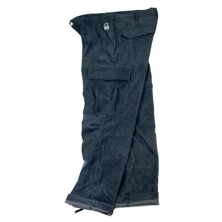 Snack Unlock Corduroy Cargo Pants Charcoal